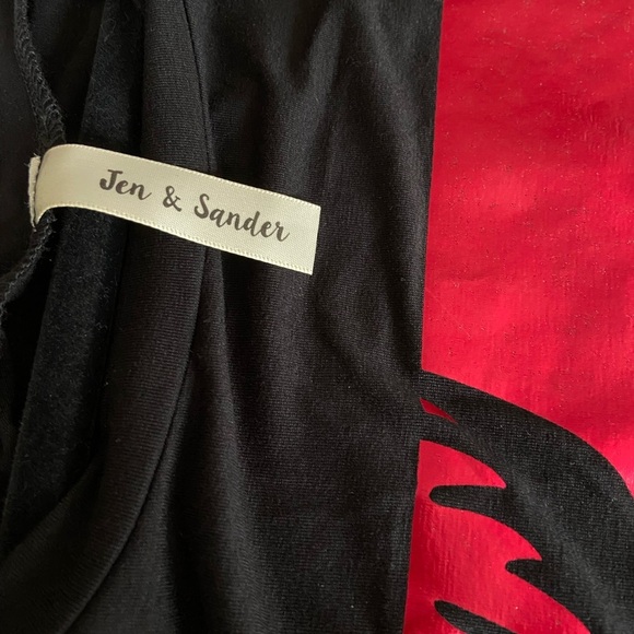 Jen & Sander Long Sleeve MOOSE  T Shirt - Picture 7 of 7